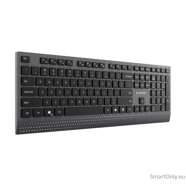 Gembird KB-MCH-06 Slim wired multimedia keyboard with Type-C adapter, US layout | Gembird 4