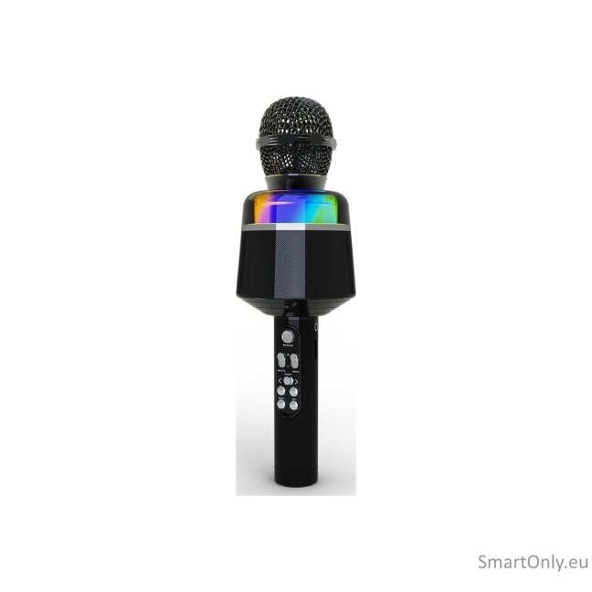 Gembird MICBT-01-BK Wireless Karaoke Microphone, Black | Gembird 7 Gembird MICBT-01-BK Wireless Karaoke Microphone, Black | Gembird 7