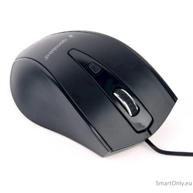 Gembird Mouse MUS-4B-02 USB Wired Standard Black Gembird Mouse MUS-4B-02 USB Wired Standard Black