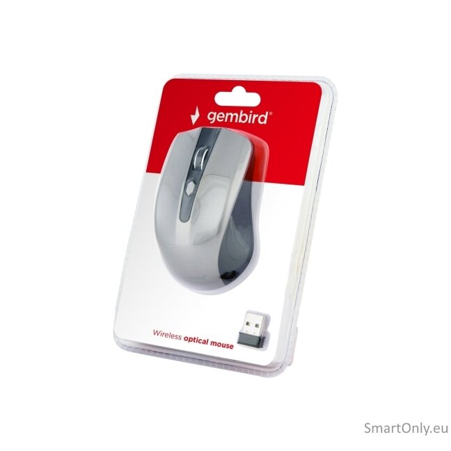Gembird | Mouse | MUSW-4B-04-BG | Standard | Wireless | Black/ Space Grey 3 Gembird | Mouse | MUSW-4B-04-BG | Standard | Wireless | Black/ Space Grey 3