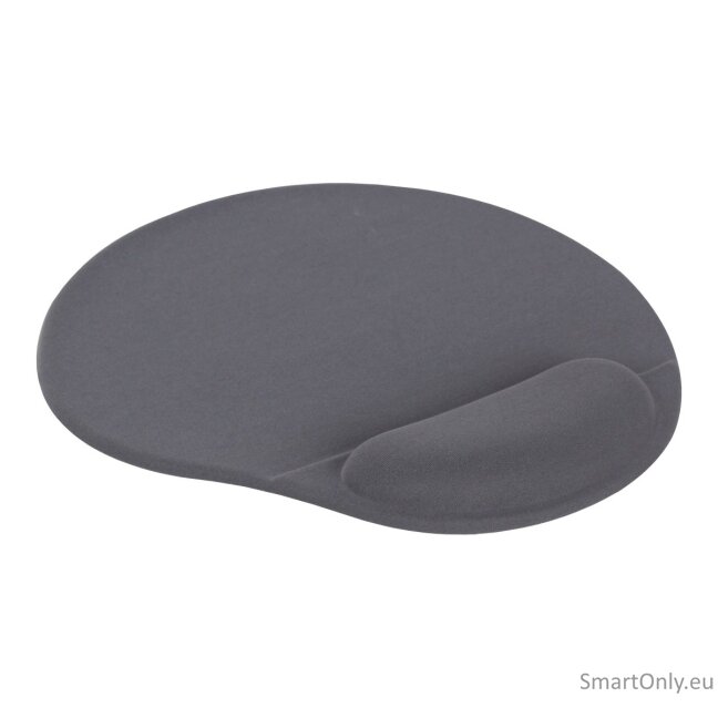 Gembird | MP-GEL-GR Gel mouse pad with wrist support, grey Comfortable | Gel mouse pad | Grey 4 Gembird | MP-GEL-GR Gel mouse pad with wrist support, grey Comfortable | Gel mouse pad | Grey 4