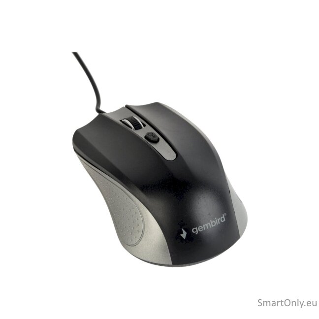 Gembird MUS-4B-01-GB Optical Mouse Spacegrey/Black USB 3 Gembird MUS-4B-01-GB Optical Mouse Spacegrey/Black USB 3