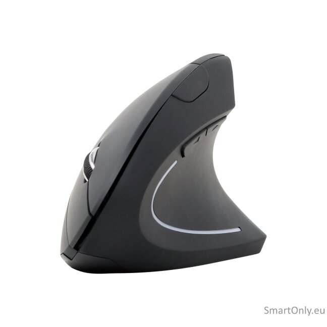 Gembird | MUSW-ERGO-01 | Optical Mouse | 2.4GHz Wireless Optical Mouse | USB | Black 6 Gembird | MUSW-ERGO-01 | Optical Mouse | 2.4GHz Wireless Optical Mouse | USB | Black 6