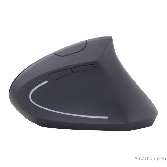 Gembird | MUSW-ERGO-01 | Optical Mouse | 2.4GHz Wireless Optical Mouse | USB | Black 8