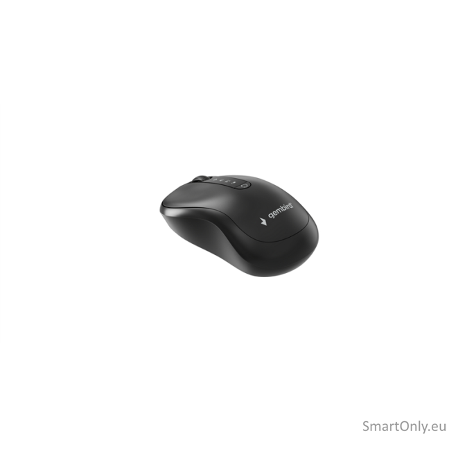 Gembird MUSW2-4B-01 Dual-mode 4-button wireless mouse, black | Gembird 2