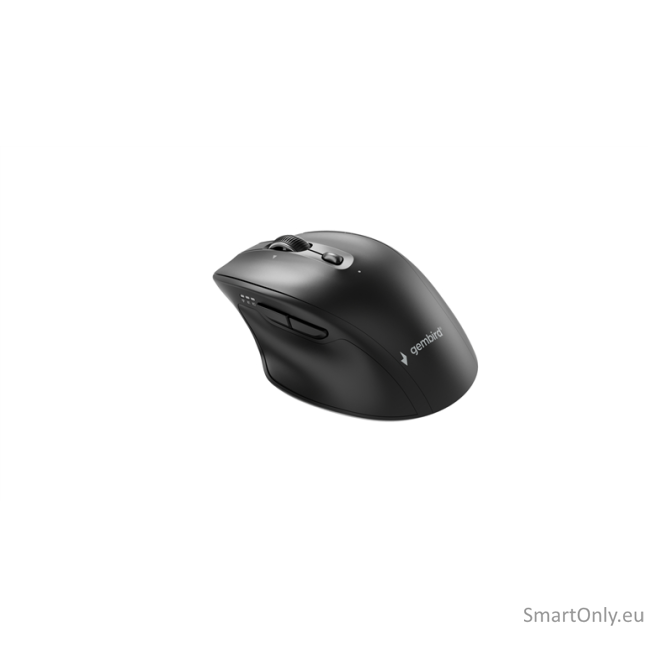Gembird MUSW2-6B-02 Dual-mode 6-button wireless mouse, black | Gembird 3