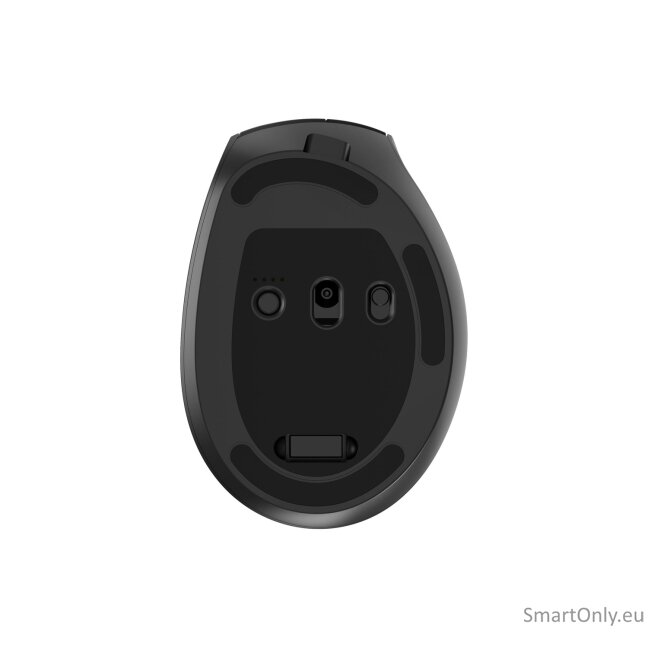 Gembird MUSW3-9B-01 Triple-mode 9-button wireless ergonomic mouse, black | Gembird 7