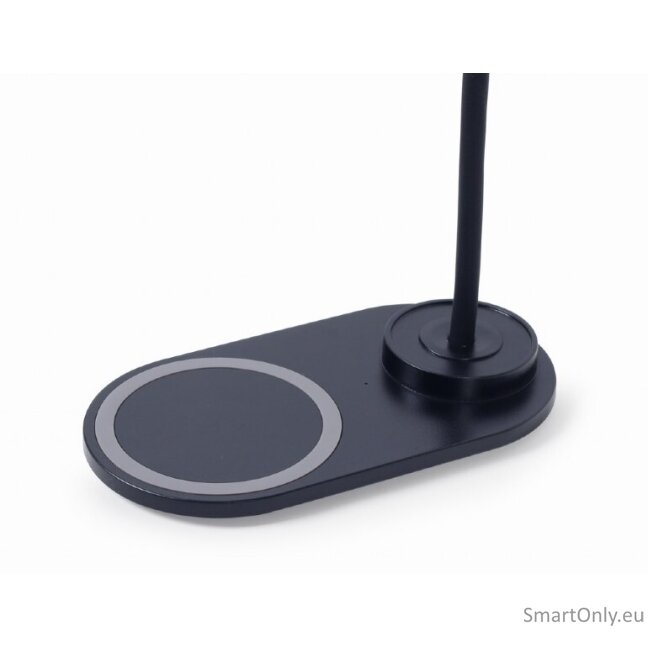 Gembird TA-WPC10-LED-01 Desk lamp with wireless charger Black 6 Gembird TA-WPC10-LED-01 Desk lamp with wireless charger Black 6