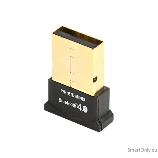 Gembird | USB Bluetooth v.4.0 dongle | BTD-MINI5 | USB 2.0 4 Gembird | USB Bluetooth v.4.0 dongle | BTD-MINI5 | USB 2.0 4