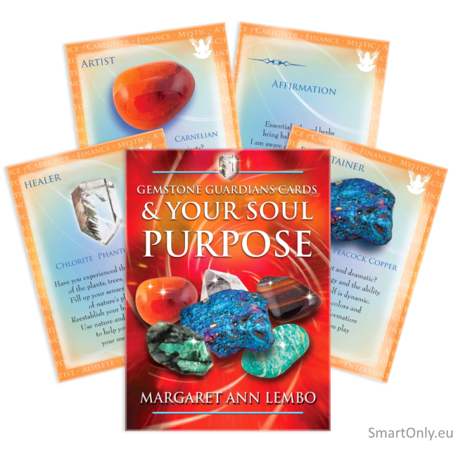 Gemstone Guardians kortos Findhorn Press Gemstone Guardians kortos Findhorn Press
