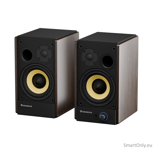 Genesis 2.0 Speakers | Arsen 502BT | 60 W | Bluetooth | Wireless connection | Brown 9