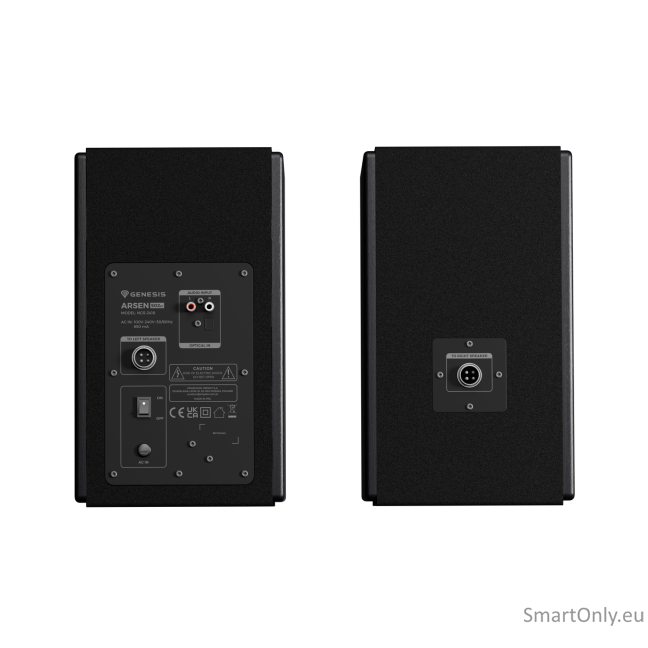 Genesis Arsen 502BT 2.0 Speakers, Black 4 Genesis Arsen 502BT 2.0 Speakers, Black 4