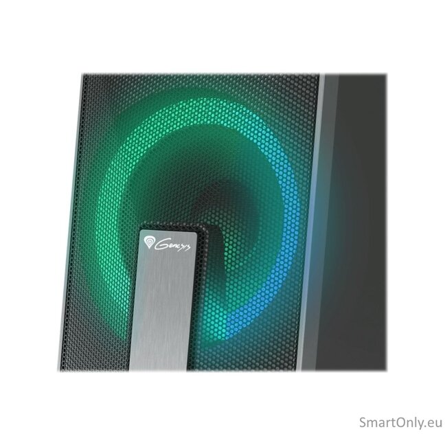 Genesis | Computer Speaker | Helium 100BT RGB | Bluetooth | Silver/Black | Gaming Speakers | Wireless connection 10 Genesis | Computer Speaker | Helium 100BT RGB | Bluetooth | Silver/Black | Gaming Speakers | Wireless connection 10