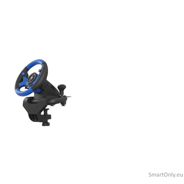Genesis | Driving Wheel | Seaborg 350 | Blue/Black | Game racing wheel 1