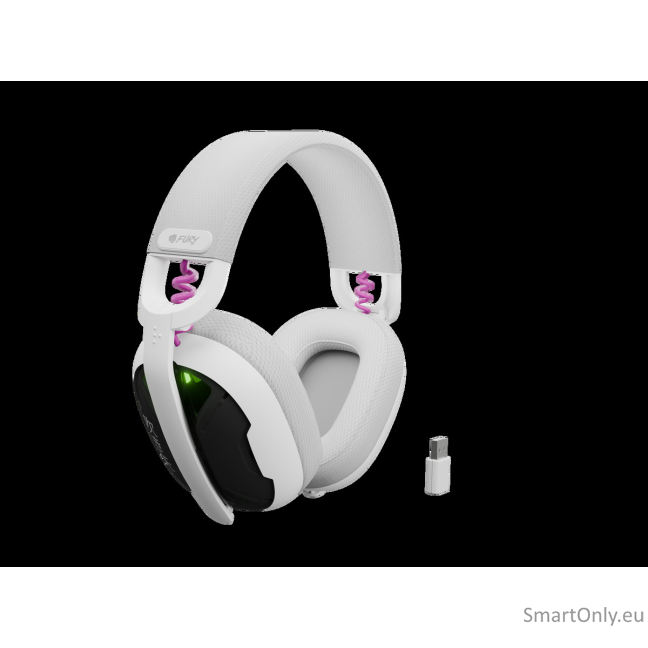Genesis Fury Fukya F6 Gaming Headset with Microphone, White 4 Genesis Fury Fukya F6 Gaming Headset with Microphone, White 4