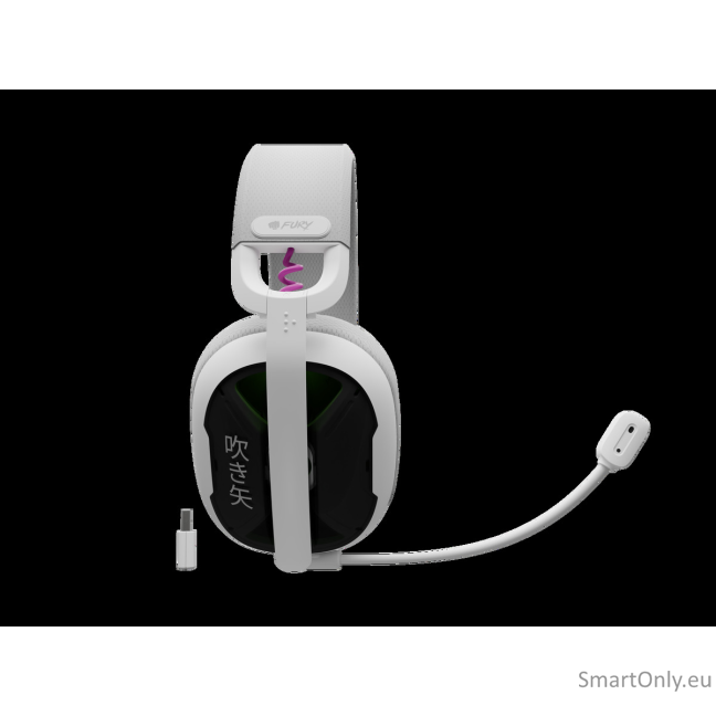 Genesis Fury Fukya F6 Gaming Headset with Microphone, White 5 Genesis Fury Fukya F6 Gaming Headset with Microphone, White 5