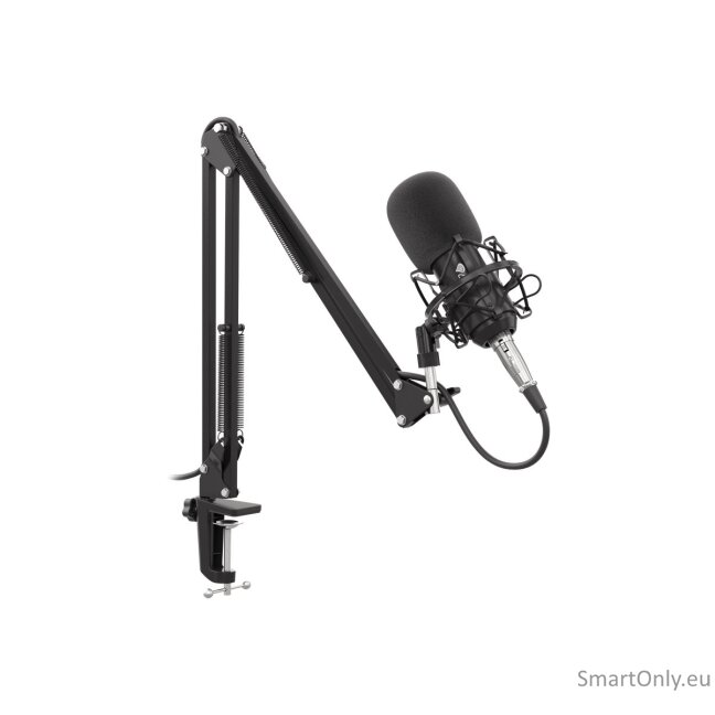 Genesis | Gaming Microphone | Radium 300 | Black | Wired 8 Genesis | Gaming Microphone | Radium 300 | Black | Wired 8
