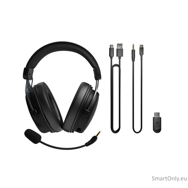Genesis Headset | Toron 706 | Bluetooth, 2.4 GHz | Over-ear | Microphone | Black | Wireless 11