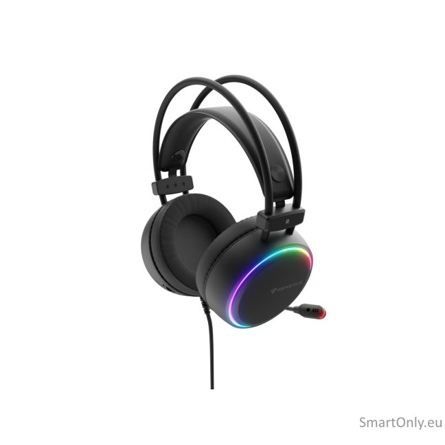 Genesis Neon 613 G2 RGB Gaming Headset with Microphone, Black 3 Genesis Neon 613 G2 RGB Gaming Headset with Microphone, Black 3