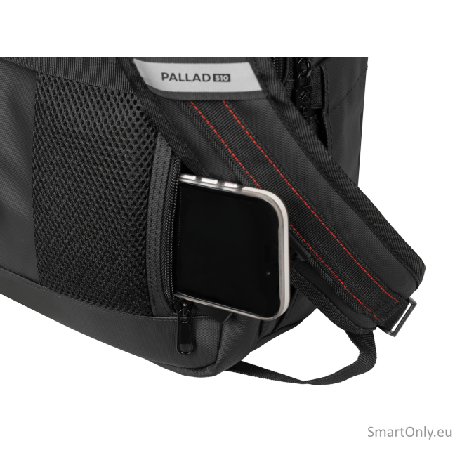 Genesis Pallad 510 | Fits up to size 17.3 " | Backpack | Shoulder strap | Black 5 Genesis Pallad 510 | Fits up to size 17.3 " | Backpack | Shoulder strap | Black 5