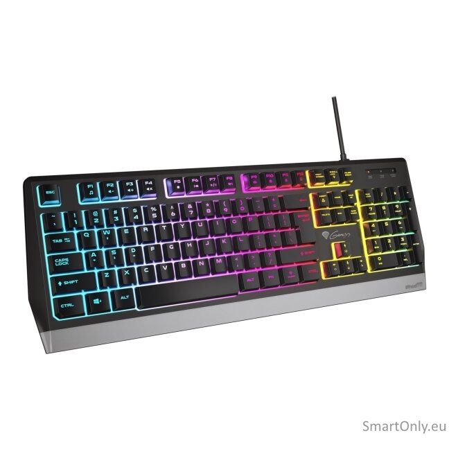 Genesis | Rhod 300 RGB | Gaming keyboard | Wired | RGB LED light | US 8 Genesis | Rhod 300 RGB | Gaming keyboard | Wired | RGB LED light | US 8