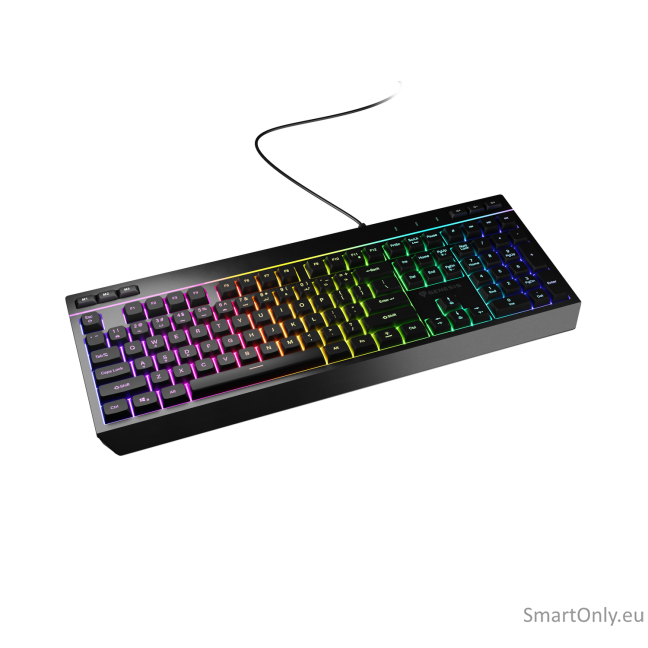 Genesis | Rhod 530 | Membrane Gaming Keyboard | Wired | US | Black 2 Genesis | Rhod 530 | Membrane Gaming Keyboard | Wired | US | Black 2