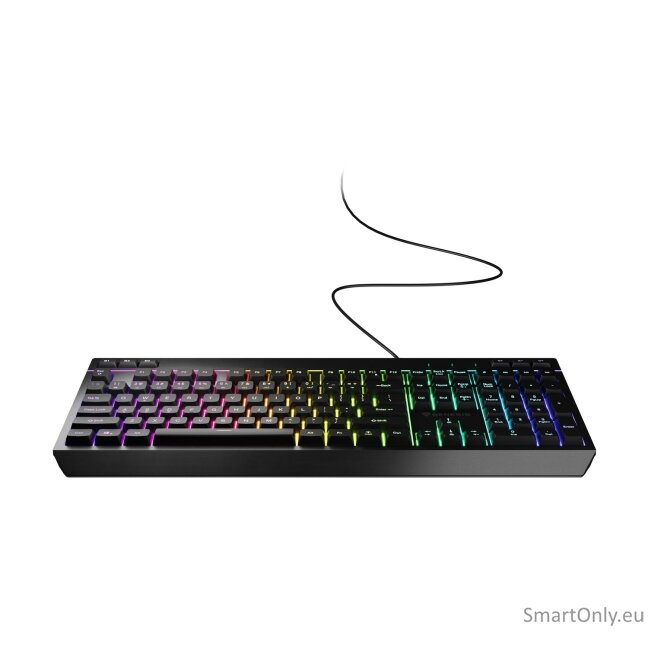 Genesis | Rhod 530 | Membrane Gaming Keyboard | Wired | US | Black 9 Genesis | Rhod 530 | Membrane Gaming Keyboard | Wired | US | Black 9