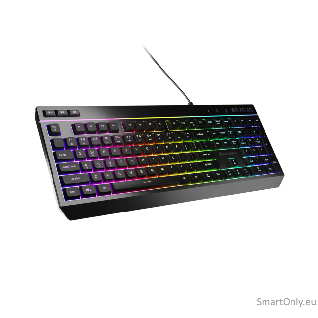 Genesis | Rhod 530 | Membrane Gaming Keyboard | Wired | US | Black 3 Genesis | Rhod 530 | Membrane Gaming Keyboard | Wired | US | Black 3
