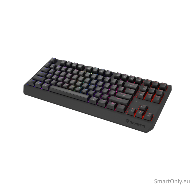 Genesis | THOR 230 | Mechanical Gaming Keyboard | Wireless | US | Outemu Red | Black 1