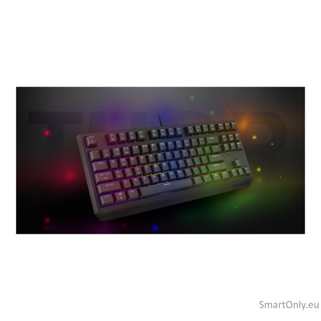 Genesis | THOR 230 TKL | Mechanical Gaming Keyboard | Wired | US | Linear | Black | RGB 18 Genesis | THOR 230 TKL | Mechanical Gaming Keyboard | Wired | US | Linear | Black | RGB 18
