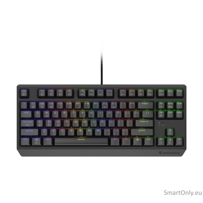 Genesis | THOR 230 TKL | Mechanical Gaming Keyboard | Wired | US | Linear | Black | RGB 9 Genesis | THOR 230 TKL | Mechanical Gaming Keyboard | Wired | US | Linear | Black | RGB 9