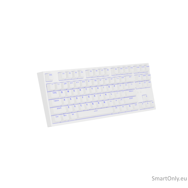 Genesis | THOR 404 TKL | Mechanical Gaming Keyboard | Wired | US | Gateron Yellow Pro | White | RGB 7