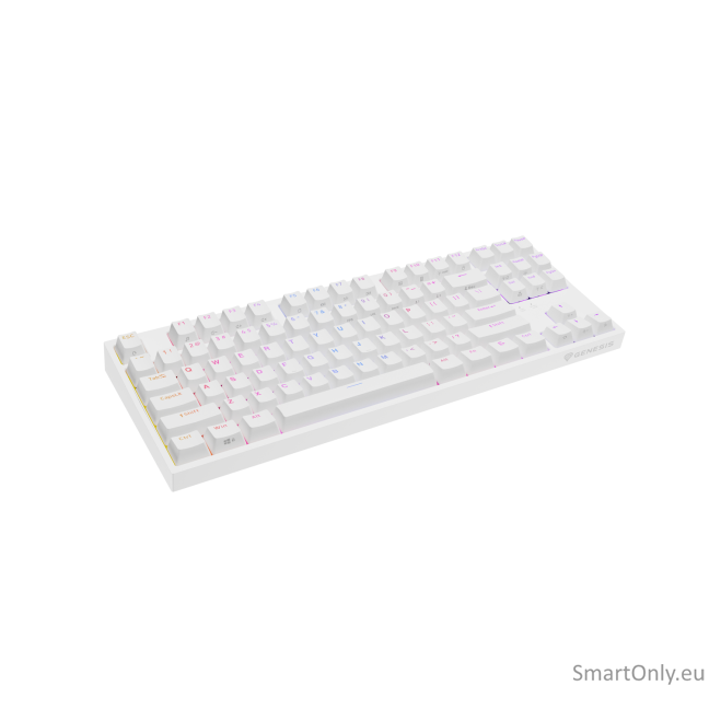 Genesis | THOR 404 TKL | Mechanical Gaming Keyboard | Wired | US | Gateron Yellow Pro | White | RGB 1 Genesis | THOR 404 TKL | Mechanical Gaming Keyboard | Wired | US | Gateron Yellow Pro | White | RGB 1