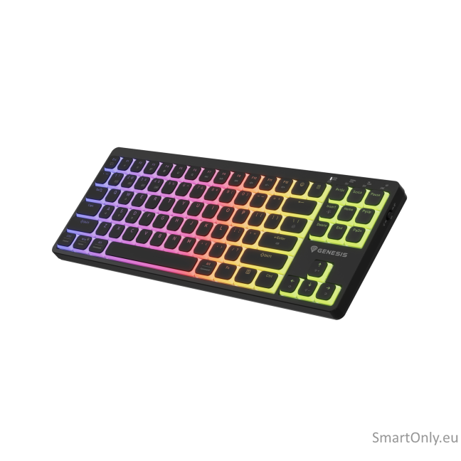 Genesis Thor 430 TKL | Gaming Keyboard | Wireless | Bluetooth | US | Linear | Black 7
