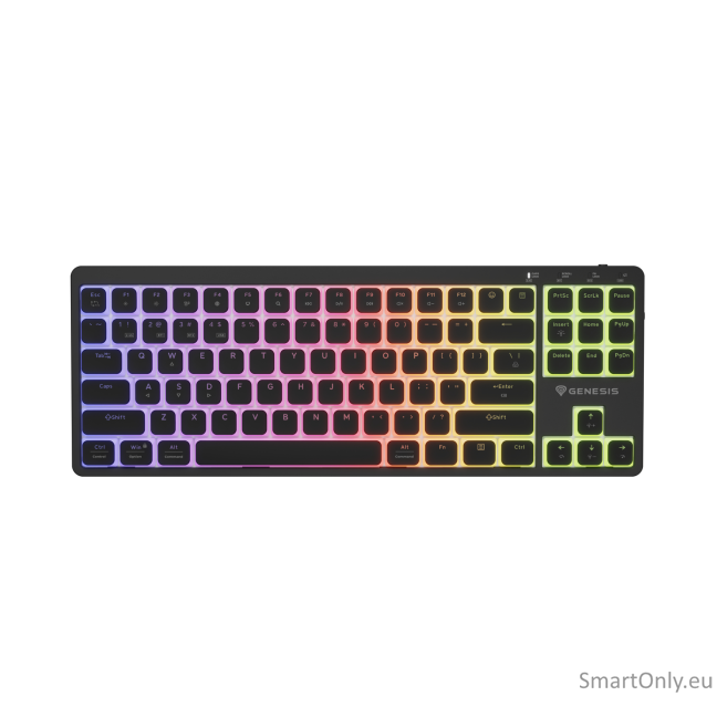 Genesis Thor 430 TKL | Gaming Keyboard | Wireless | Bluetooth | US | Linear | Black Genesis Thor 430 TKL | Gaming Keyboard | Wireless | Bluetooth | US | Linear | Black