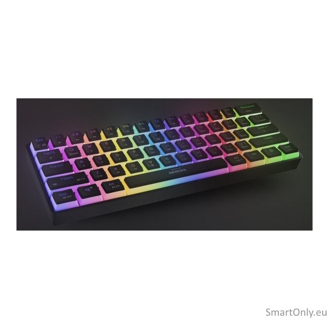 Genesis | THOR 660 G2 | Gaming Keyboard | Wireless/Wired | US | Linear | Black | RGB 7