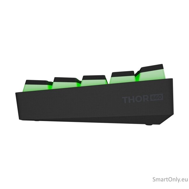 Genesis | THOR 660 G2 | Gaming Keyboard | Wireless/Wired | US | Linear | Black | RGB 10 Genesis | THOR 660 G2 | Gaming Keyboard | Wireless/Wired | US | Linear | Black | RGB 10