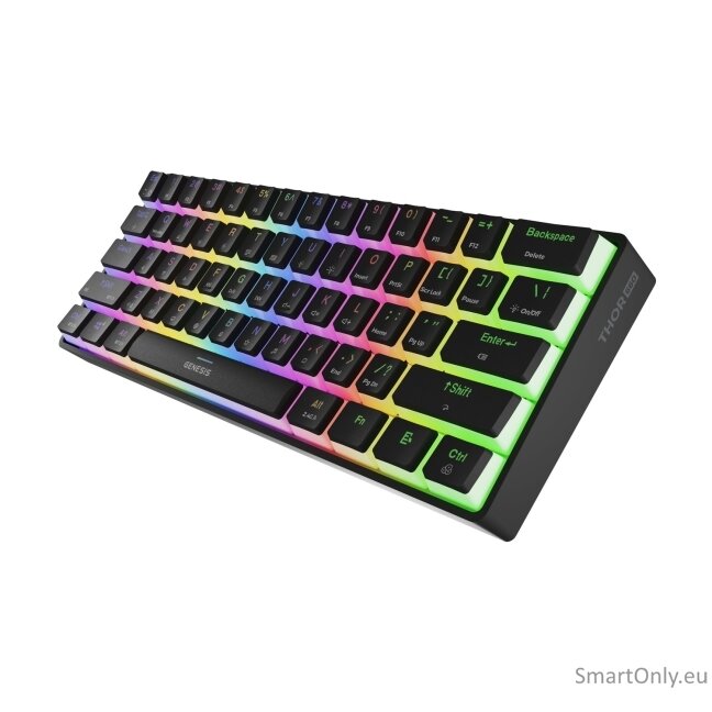 Genesis | THOR 660 G2 | Gaming Keyboard | Wireless/Wired | US | Linear | Black | RGB 4 Genesis | THOR 660 G2 | Gaming Keyboard | Wireless/Wired | US | Linear | Black | RGB 4
