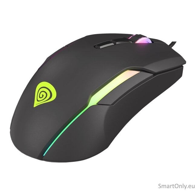 GENESIS Xenon 220 Gaming Mouse, 500 - 6400DPI, Wired, Black | Genesis 17
