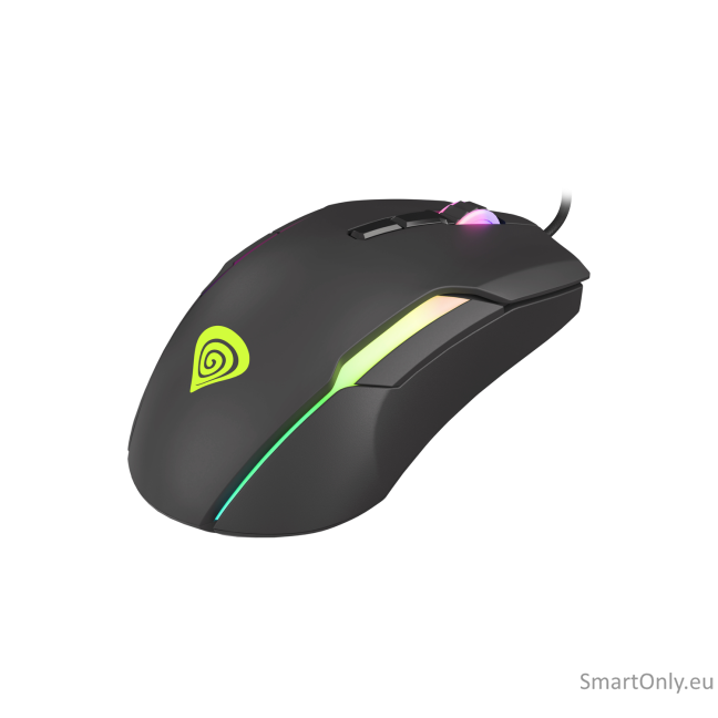 GENESIS Xenon 220 Gaming Mouse, 500 - 6400DPI, Wired, Black | Genesis 4 GENESIS Xenon 220 Gaming Mouse, 500 - 6400DPI, Wired, Black | Genesis 4