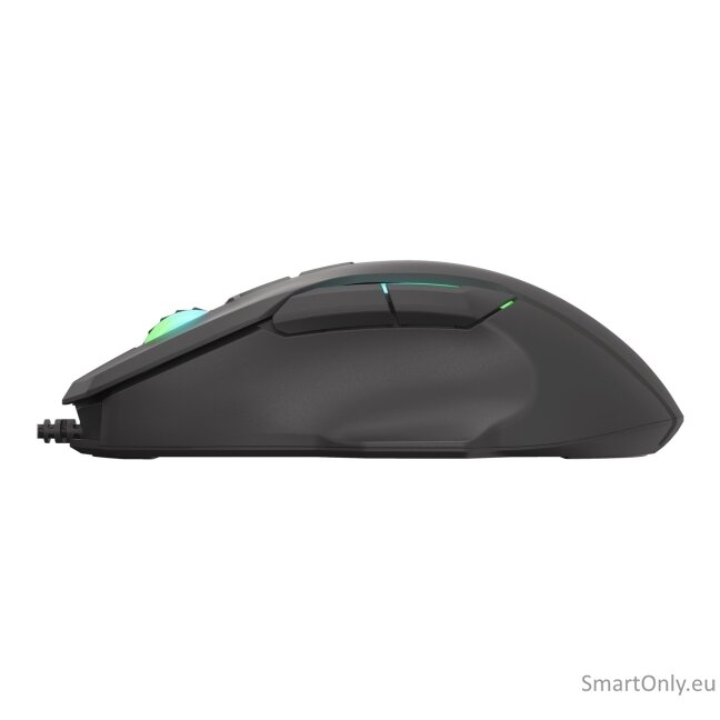 GENESIS Xenon 220 Gaming Mouse, 500 - 6400DPI, Wired, Black | Genesis 19
