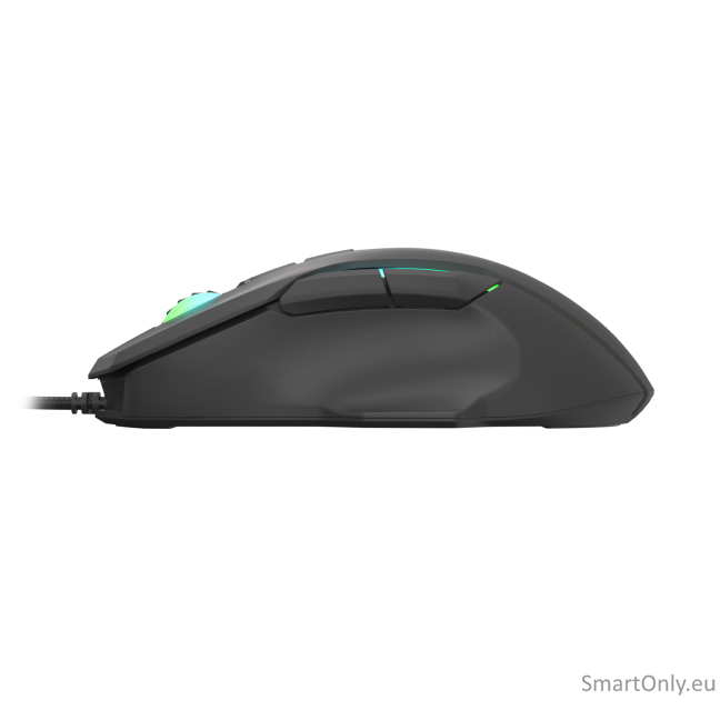 GENESIS Xenon 220 Gaming Mouse, 500 - 6400DPI, Wired, Black | Genesis 8 GENESIS Xenon 220 Gaming Mouse, 500 - 6400DPI, Wired, Black | Genesis 8