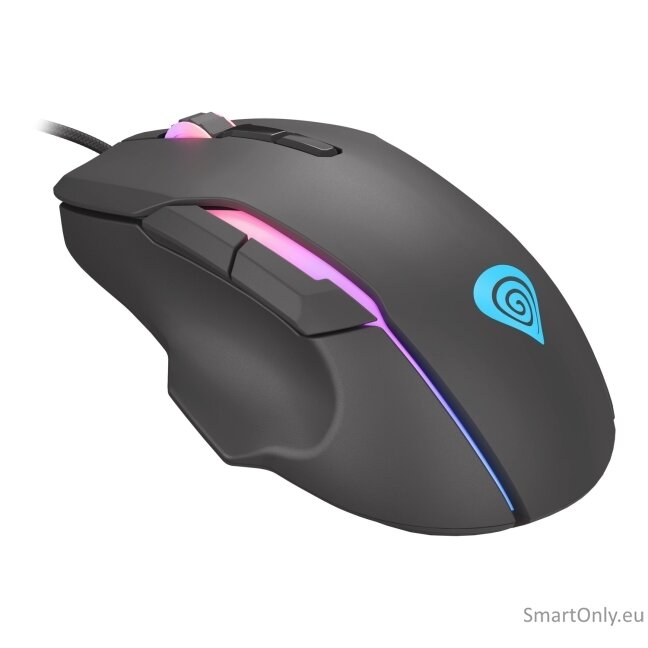 GENESIS Xenon 220 Gaming Mouse, 500 - 6400DPI, Wired, Black | Genesis 15