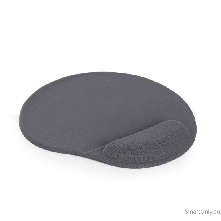 Gembird | MP-GEL-GR Gel mouse pad with wrist support, grey Comfortable | Gel mouse pad | Grey 3 Gembird | MP-GEL-GR Gel mouse pad with wrist support, grey Comfortable | Gel mouse pad | Grey 3