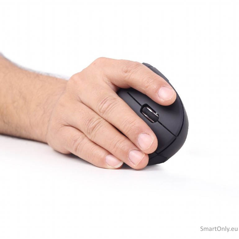 Gembird | MUSW-ERGO-01 | Optical Mouse | 2.4GHz Wireless Optical Mouse | USB | Black 3 Gembird | MUSW-ERGO-01 | Optical Mouse | 2.4GHz Wireless Optical Mouse | USB | Black 3