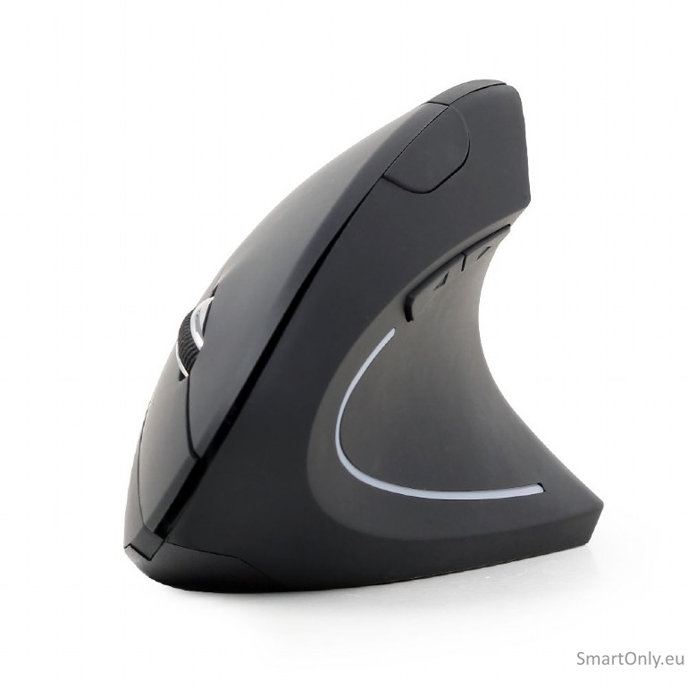 Gembird | MUSW-ERGO-01 | Optical Mouse | 2.4GHz Wireless Optical Mouse | USB | Black Gembird | MUSW-ERGO-01 | Optical Mouse | 2.4GHz Wireless Optical Mouse | USB | Black