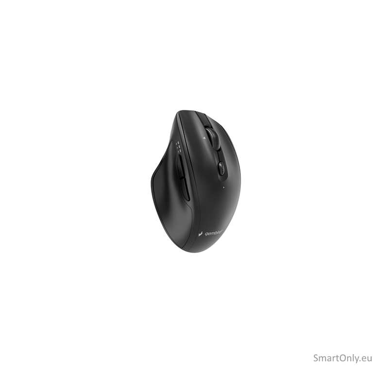 Gembird MUSW2-6B-02 Dual-mode 6-button wireless mouse, black | Gembird 1 Gembird MUSW2-6B-02 Dual-mode 6-button wireless mouse, black | Gembird 1