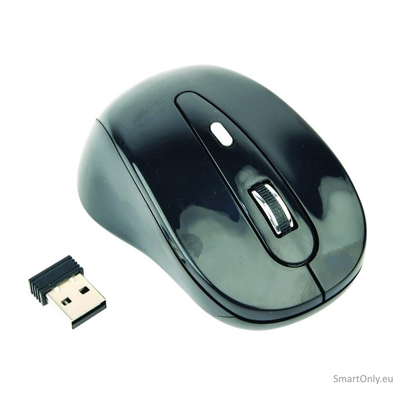 Gembird | 6-button wireless optical mouse | MUSW-6B-01 | Optical mouse | USB | Black 4