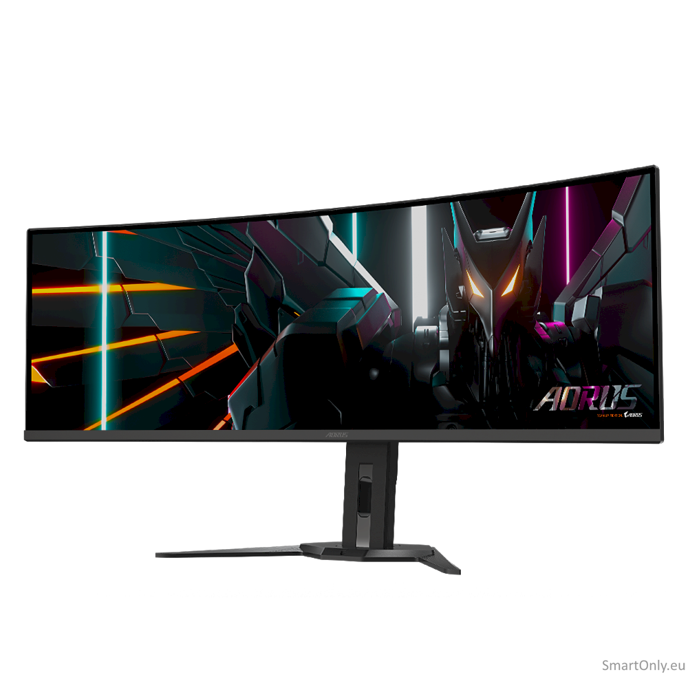 Gigabyte Gaming Monitor 49" OLED AORUS CO49DQ EK1, 5120x1440 DQHD, 3 ms, 250 cd/m2 (TYP), HDMI ports quantity 2, 144 Hz, Black 2 Gigabyte Gaming Monitor 49" OLED AORUS CO49DQ EK1, 5120x1440 DQHD, 3 ms, 250 cd/m2 (TYP), HDMI ports quantity 2, 144 Hz, Black 2