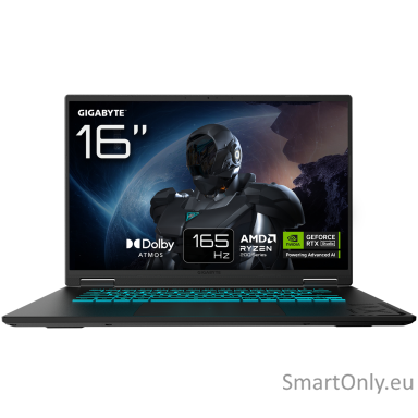 Gigabyte GAMING A16 3WHK3EEC94SH 16" QHD+ AMD R7 260/16GB/1TB/RTX 5070/Win11 Home/ENG kbd/2Y Warranty | Gigabyte Gigabyte GAMING A16 3WHK3EEC94SH 16" QHD+ AMD R7 260/16GB/1TB/RTX 5070/Win11 Home/ENG kbd/2Y Warranty | Gigabyte